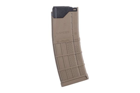 Lancer Systems L5AWM GEN 2 5.56 NATO FDE Mag fits 30 rounds of ammo